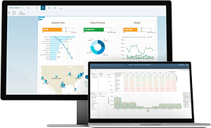 sap-business-objects-desktop-300 SAP BusinessObjects dashboard examples on monitor and tablet